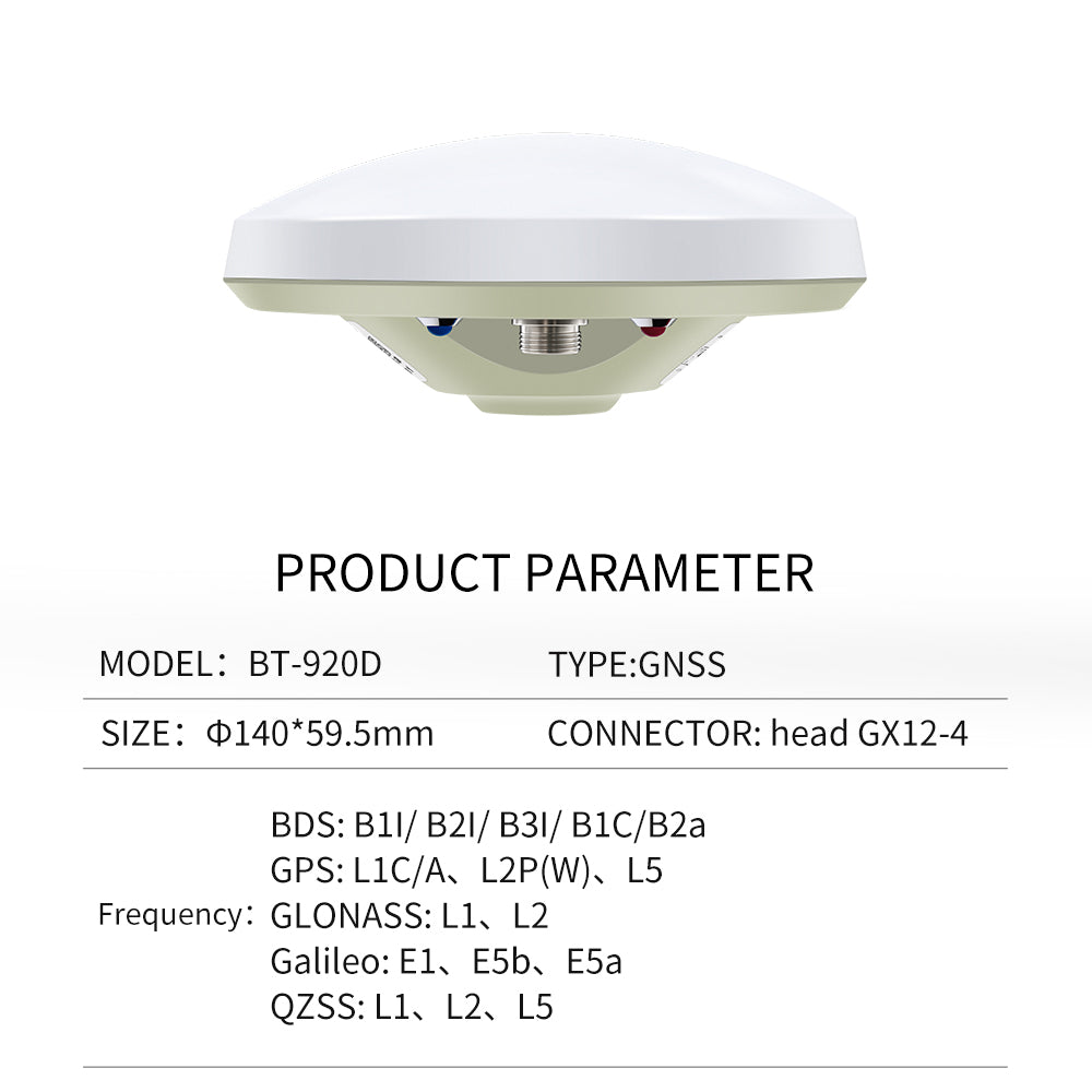 Beitian GNSS receiver RTK high-precision centimeter-level differential GPS all-in-one measurement and mapping BT-920 Beitian GNSS receiver RTK high-precision centimeter-level differential GPS all-in-one measurement and mapping BT-920